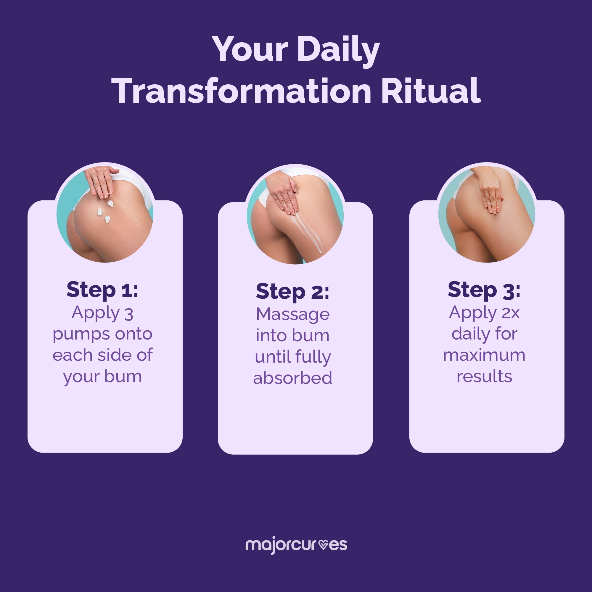 Major Curves Bum Cream