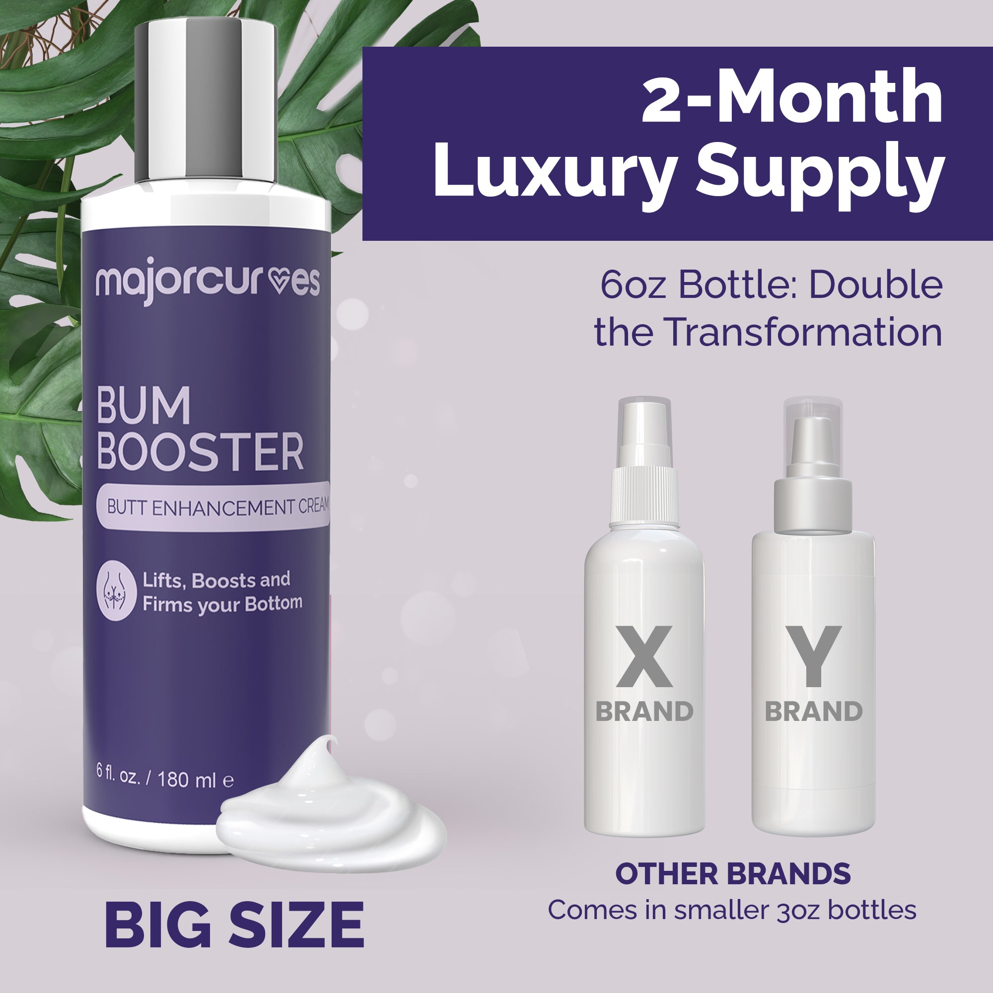 Major Curves Bum Cream