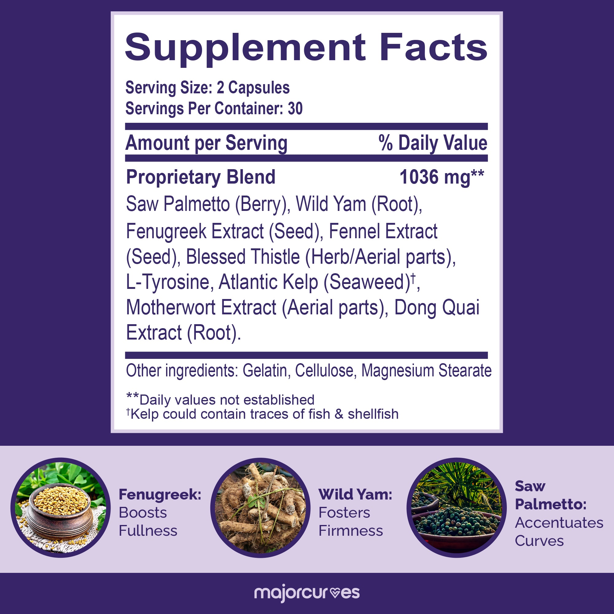 Major Curves Bum Pills