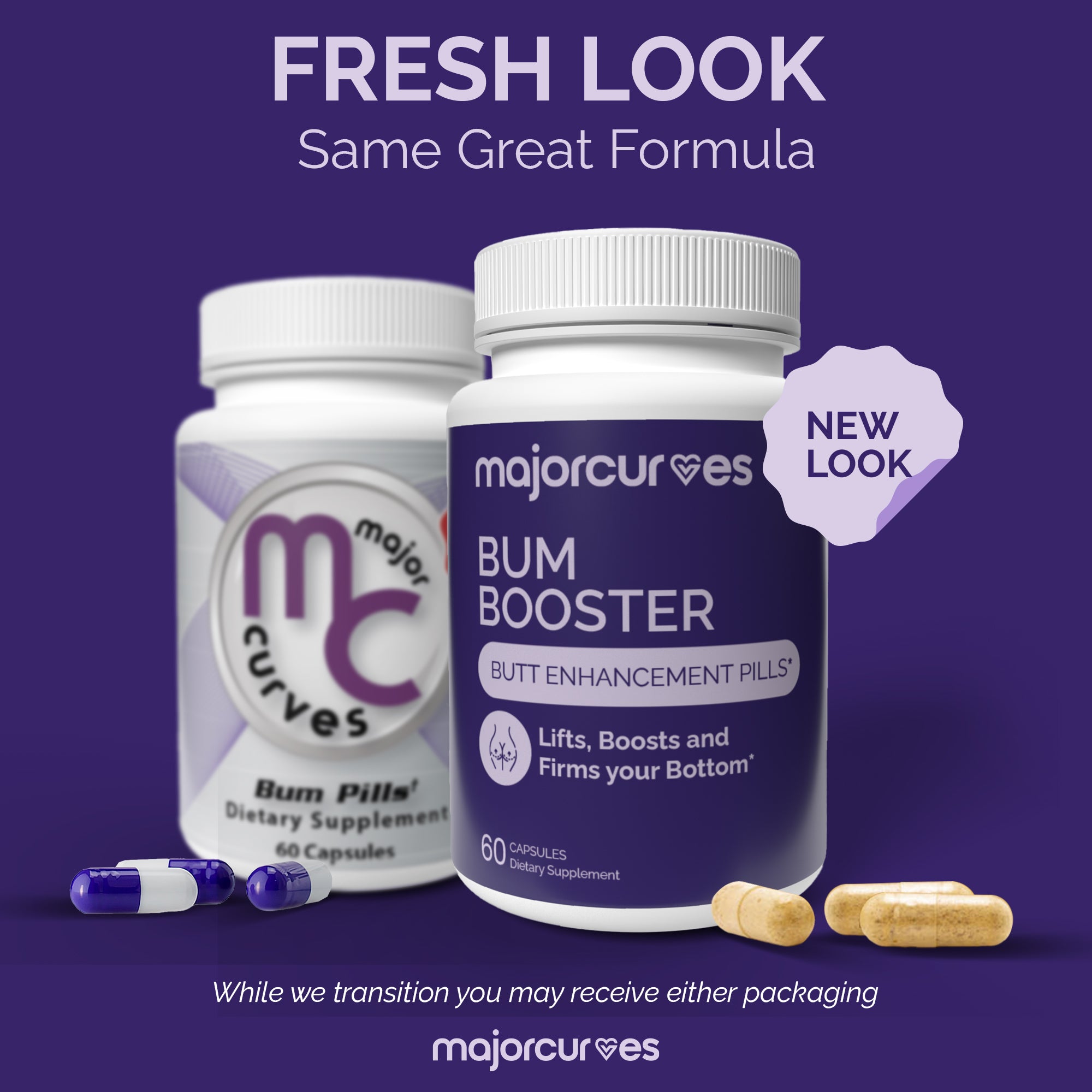 Major Curves Bum Pills