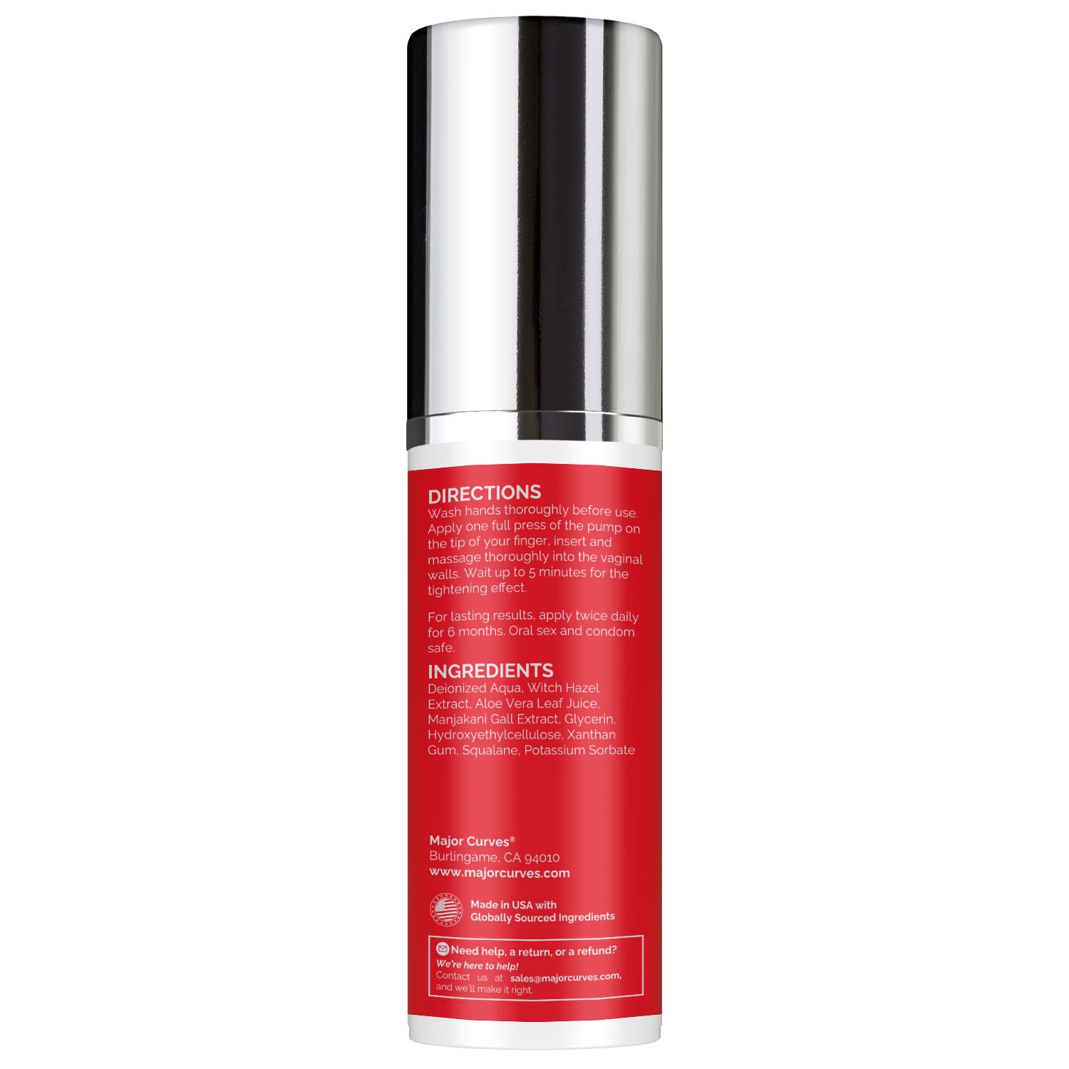 Major Curves Vaginal Tightening Gel