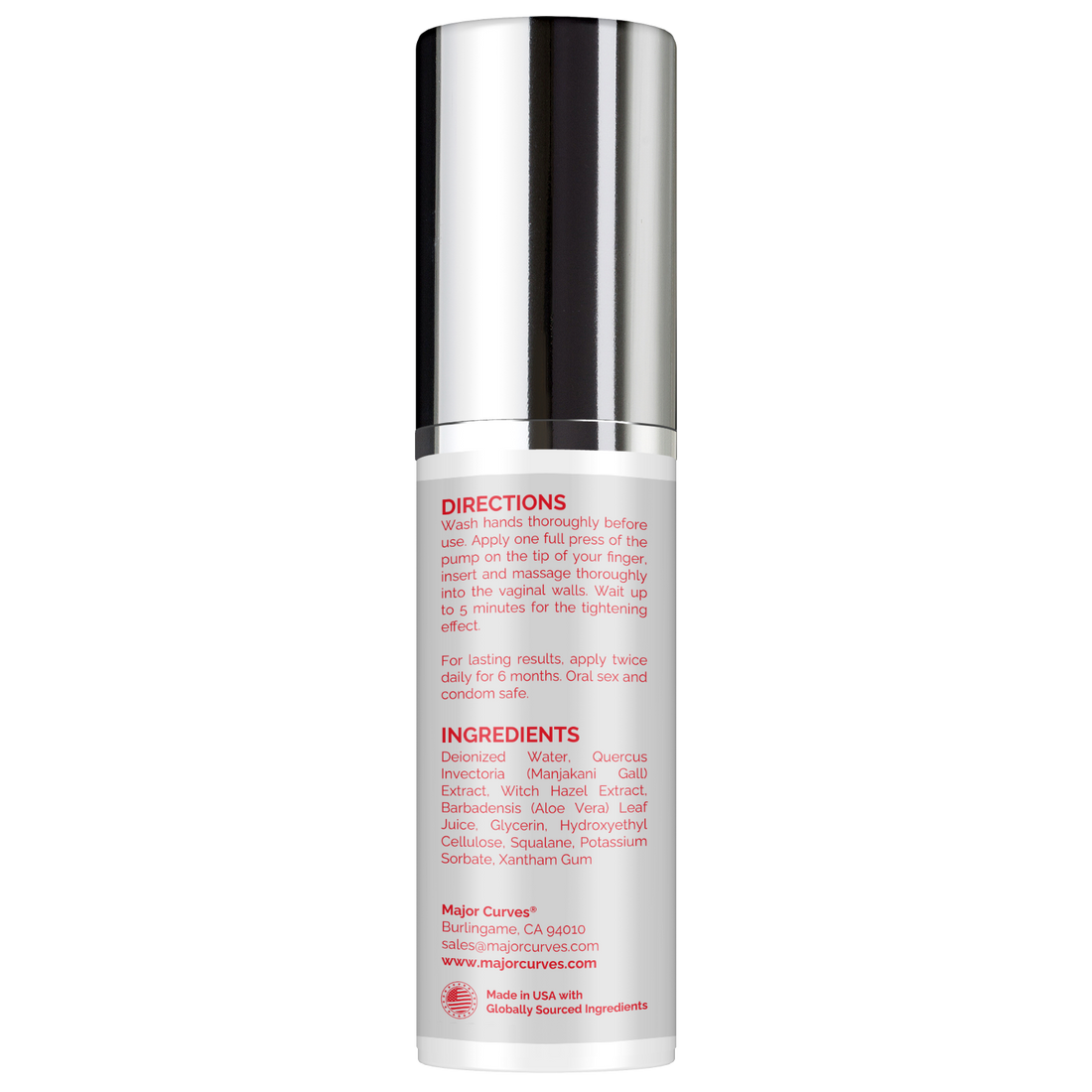 Major Curves Ultra Vaginal Tightening Gel