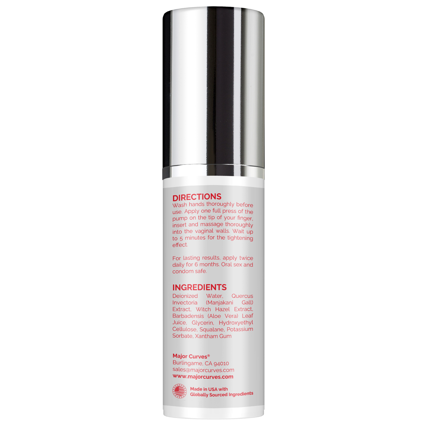 Major Curves Ultra Vaginal Tightening Gel