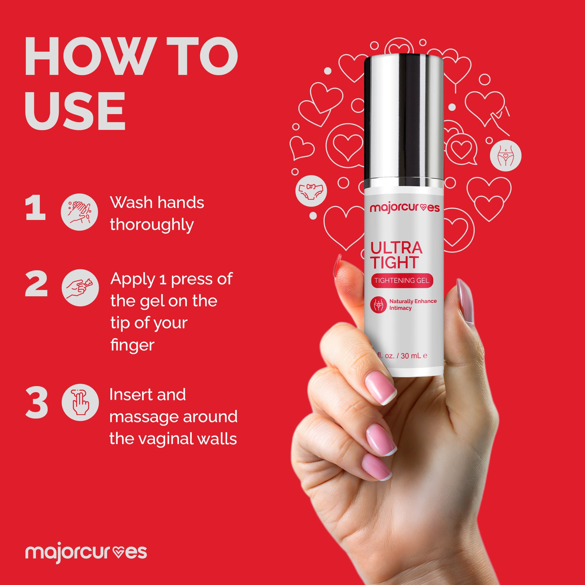 Major Curves Ultra Vaginal Tightening Gel