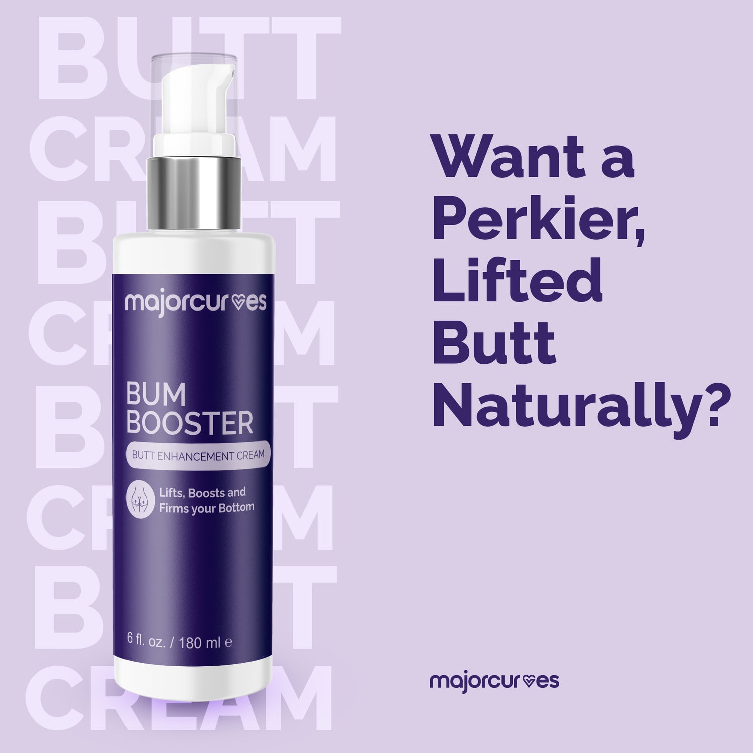 Major Curves Bum Cream