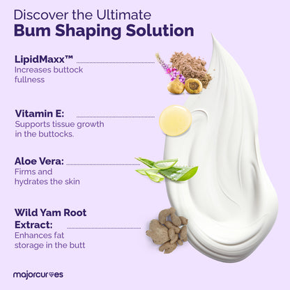 Major Curves Bum Cream