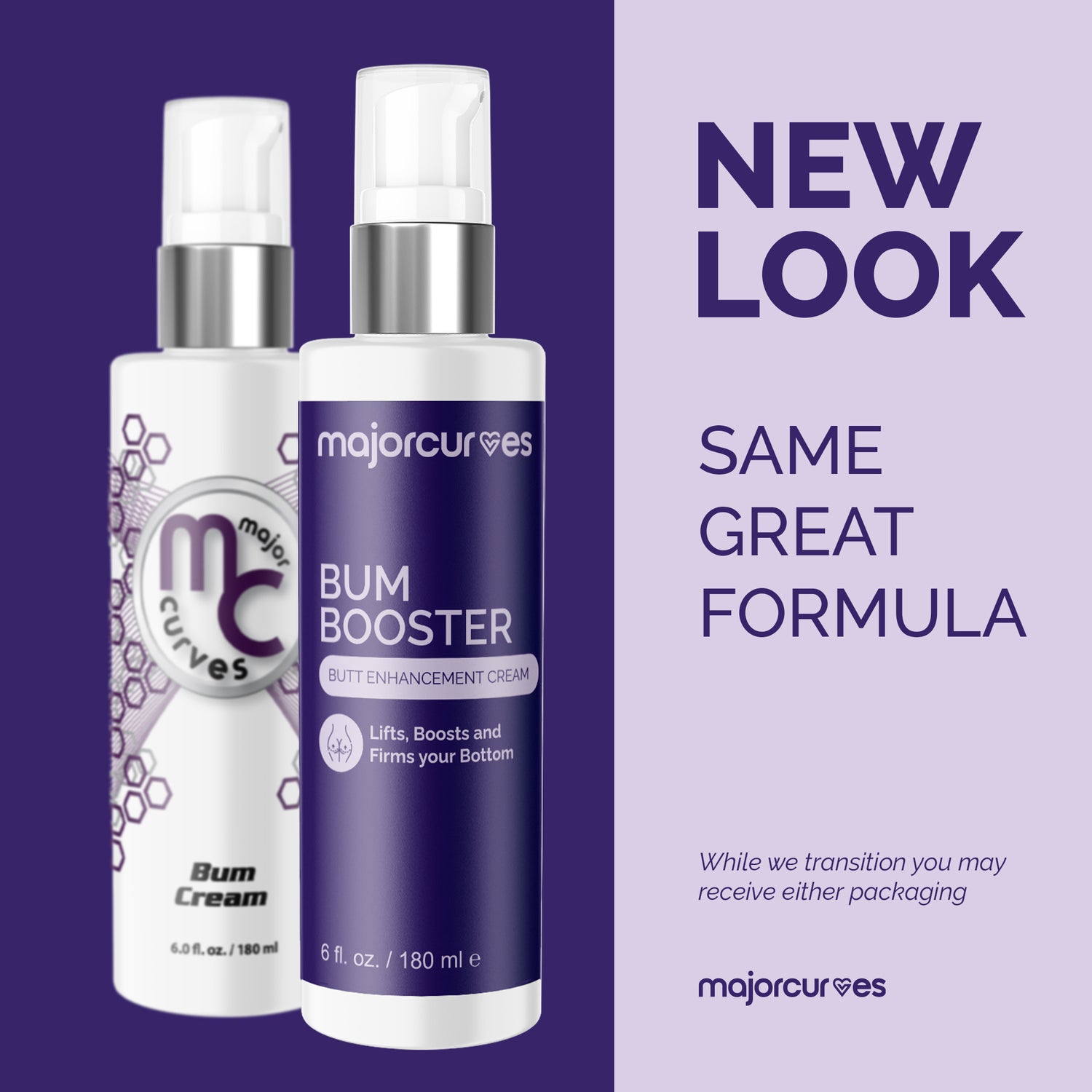 Major Curves Bum Cream