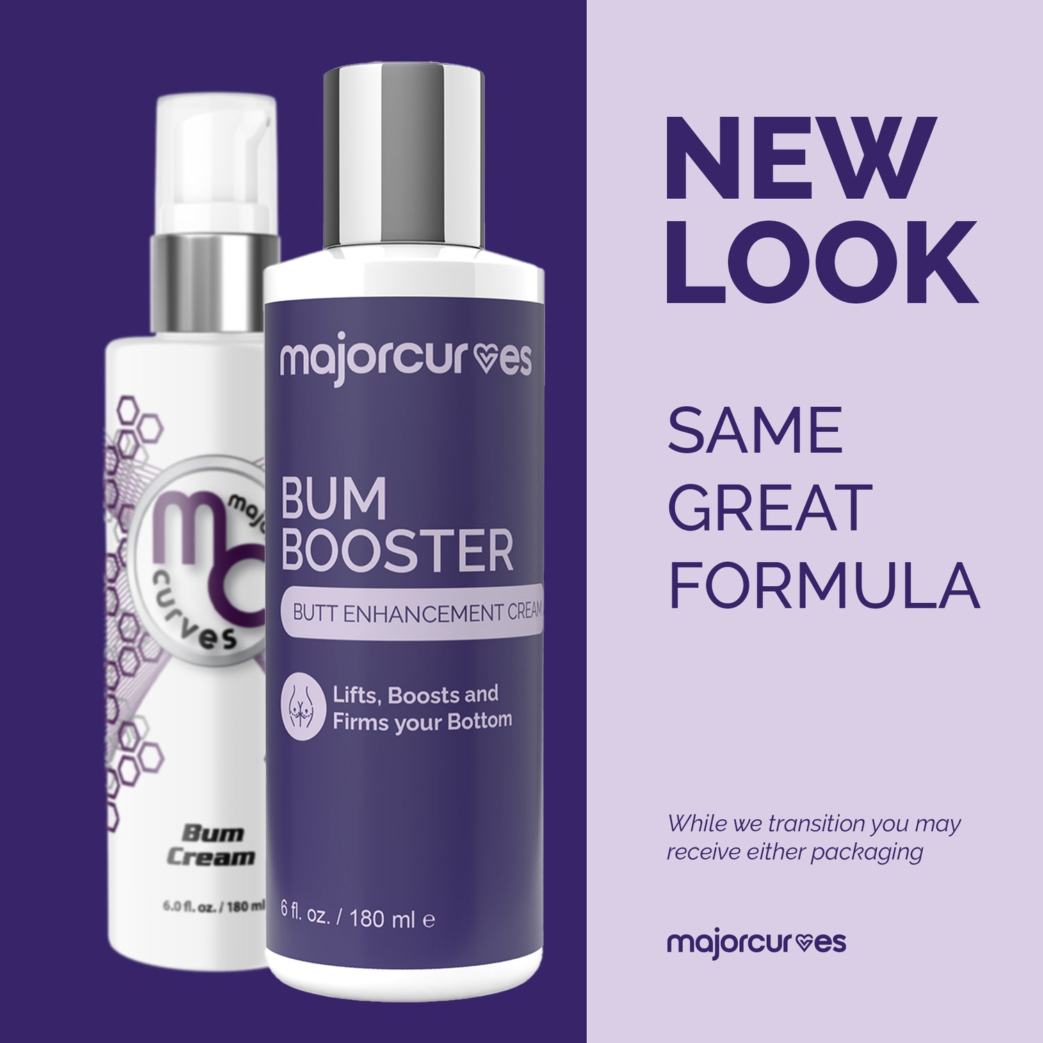 Major Curves Bum Cream