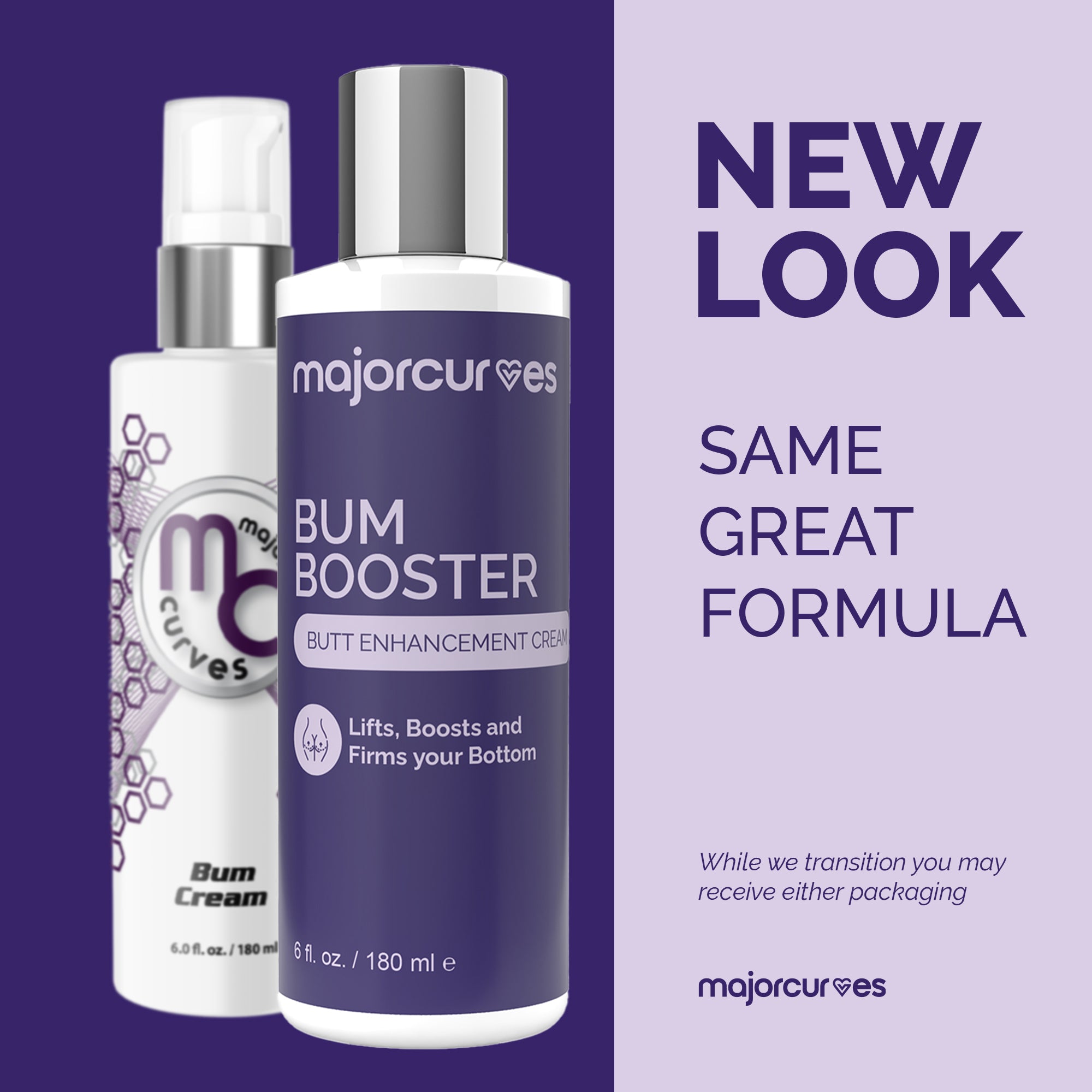 Major Curves Bum Cream