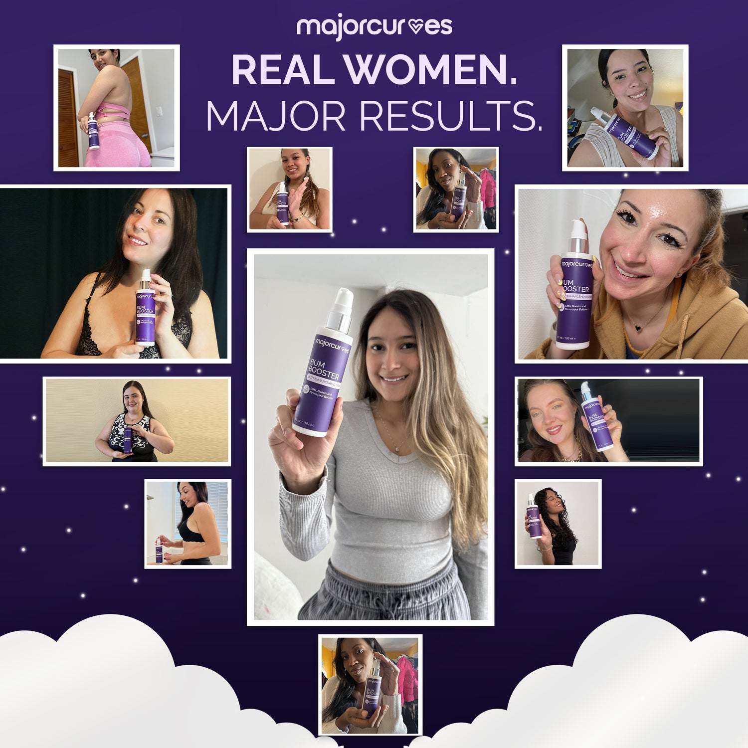 Major Curves Bum Cream